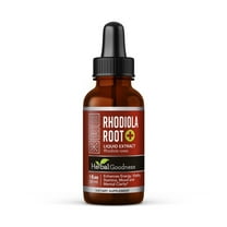 Rhodiola Root Rosea Extract – Adaptogen Supplement, Liquid Drops for Energy, Focus & Stress Support – 1oz Herbal Goodness