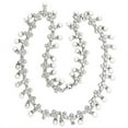 thumbnail image 1 of Rhodium Brass Necklace with Synthetic Pearl in White for Women White Stone Color Style 7X405 Size 16, 1 of 1