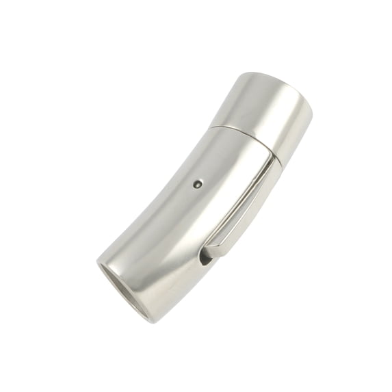 Rhodium Cord End Cap Closure Set by Bead Landing