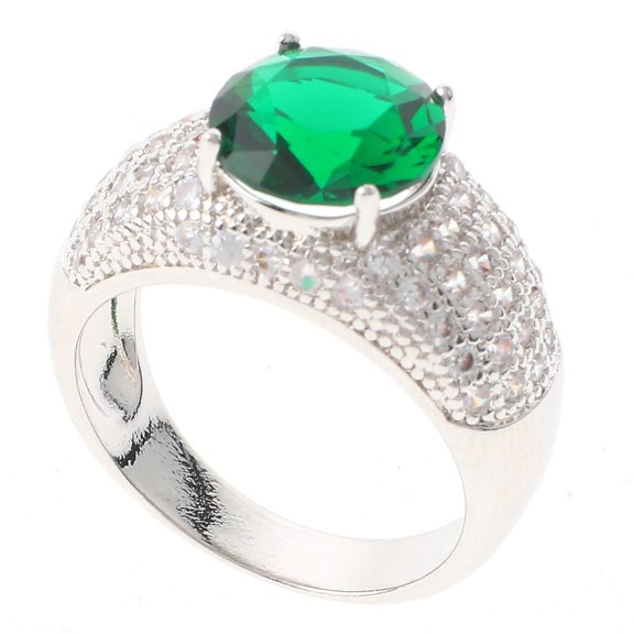 Rhodium Plated Ring