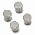 thumbnail image 1 of Rhodium-plated Kelly Waters Four Piece Florentine Beaded Tuxedo Studs; for Adults and Teens; for Women and Men, 1 of 2