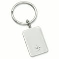 thumbnail image 1 of Rhodium-plated Kelly Waters Star Cut .001ct. Diamond Key Ring GL8716, 1 of 2