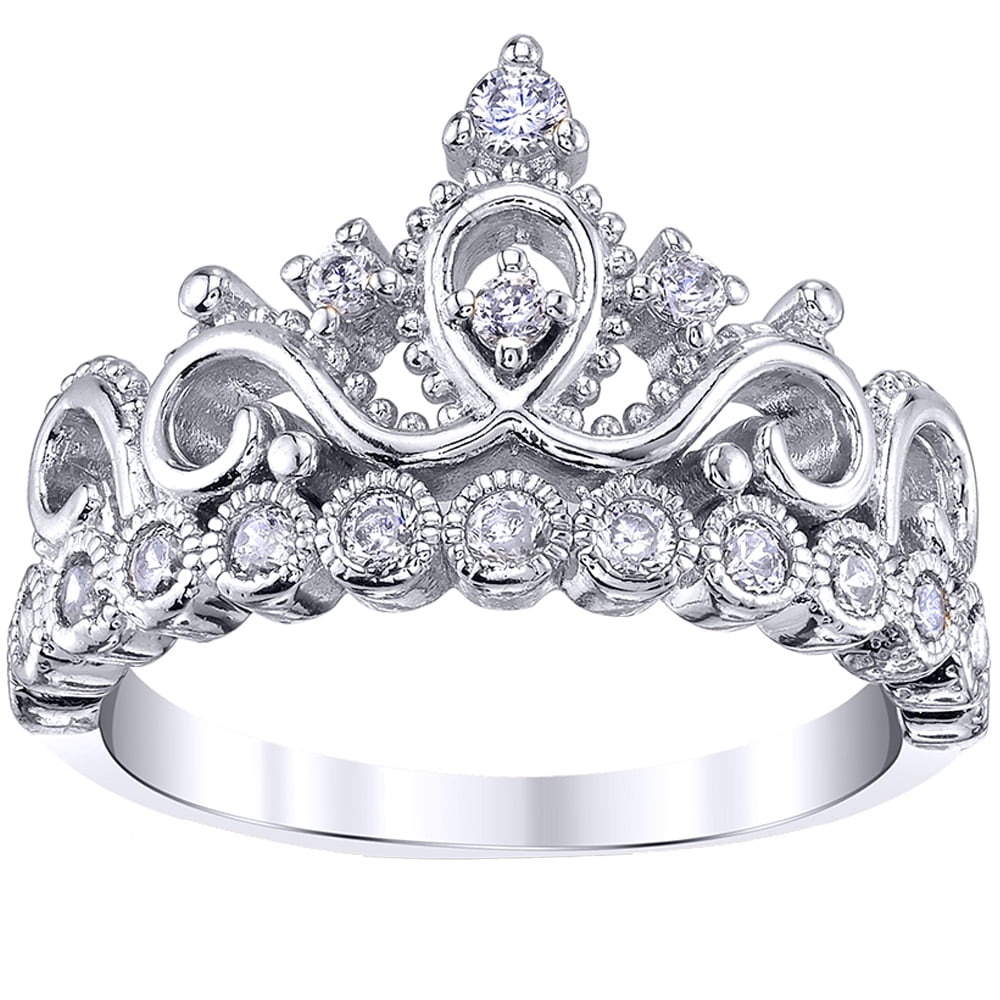 CapsA Sterling Silver Princess Cut Bridal Set Engagement India | Ubuy
