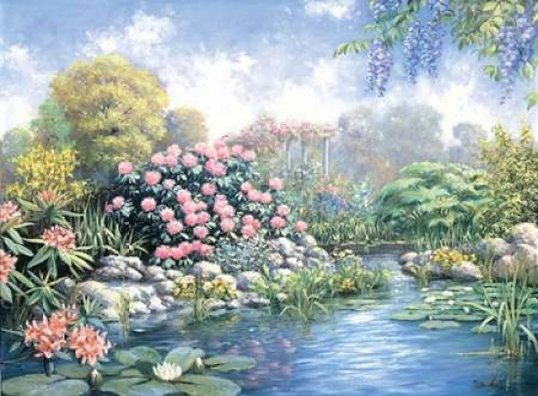 Rhododendron Canvas Art - Peter Motz (18 x 24)