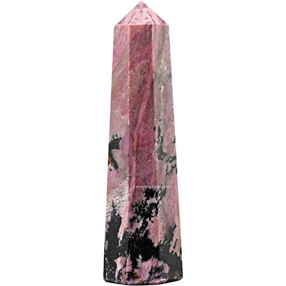 Rhodonite Crystal Tower