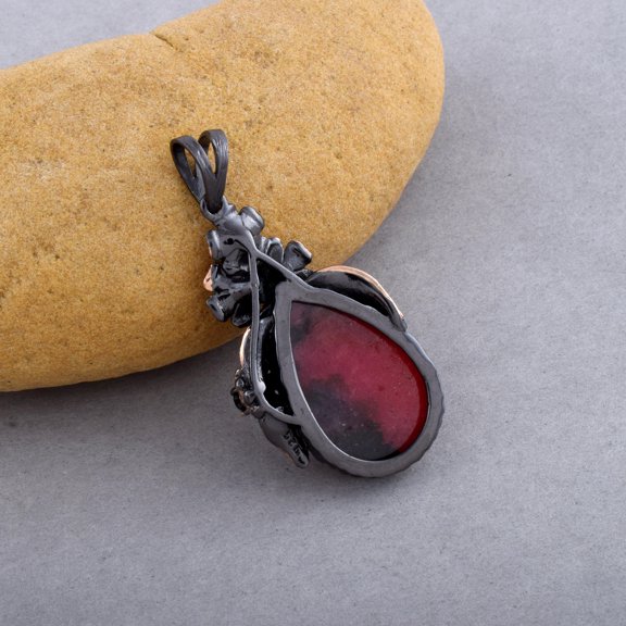 Rhodonite Gemstone Pendant