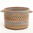 thumbnail image 1 of Rhody Rug Bar Harbor Mocha Multi 10" x 8" Basket, 1 of 1