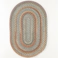 thumbnail image 1 of Rhody Rug BH67R036X060 3 x 5 ft. Bar Harbor Seaweed Oval Rug, Multi Color, 1 of 9