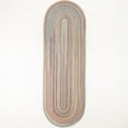thumbnail image 1 of Rhody Rug BH87R024X096 2 x 8 ft. Bar Harbor Graphite Runner Rug, Multi Color, 1 of 9