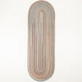 thumbnail image 1 of Rhody Rug BH87R024X120 2 x 10 ft. Bar Harbor Graphite Runner Rug, Multi Color, 1 of 9