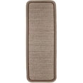 thumbnail image 1 of Rhody Rug CC38R024X120S 2 x 10 ft. Casual Comfort Mocha Banded Braided Rug, Rectangle-Runner, 1 of 2