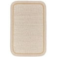 thumbnail image 1 of Rhody Rug CC58R096X096S 8 ft. Casual Comfort Sesame Banded Braided Rug, Square, 1 of 2