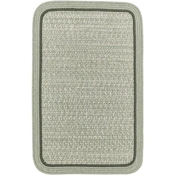 Rhody Rug Casual Comfort Mistletoe Banded 4X6 Rect.