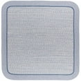 thumbnail image 1 of Rhody Rug CC98R072X072S 6 ft. Casual Comfort Sunrise Blue Banded Braided Rug, Square, 1 of 2