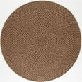 thumbnail image 1 of Rhody Rug CD36R120X120 10 ft. Camden Shades of Brown Round Rug, 1 of 10