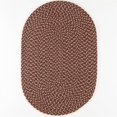 thumbnail image 1 of Rhody Rug CD46R036X060 3 x 5 ft. Camden Garnet Tweed Oval Rug, 1 of 10