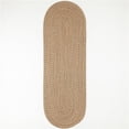 thumbnail image 1 of Rhody Rug CD56R024X120 2 x 10 ft. Camden Tweed Runner Rug, Natural, 1 of 10