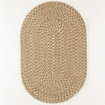 thumbnail image 1 of Rhody Rug CD56R060X096 5 x 8 ft. Camden Tweed Oval Rug, Natural, 1 of 10