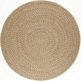 thumbnail image 1 of Rhody Rug CD56R120X120 10 ft. Camden Tweed Round Rug, Natural, 1 of 10