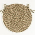 thumbnail image 1 of Rhody Rug CD66A015X015 15 in. Camden Basil Tweed Chair Pad, 1 of 10