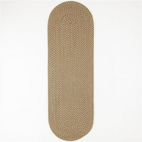 Rhody Rug CD66R024X072 2 x 6 ft. Camden Basil Tweed Runner Rug