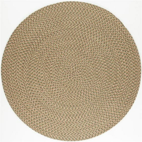 Rhody Rug CD66R120X120 10 ft. Camden Basil Tweed Round Rug