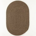 thumbnail image 1 of Rhody Rug CD86R060X096 5 x 8 ft. Camden Shadow Tweed Oval Rug, 1 of 10