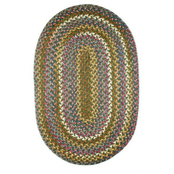 Rhody Rug CJ25R024X072 Country Jewel 2x6 Runner Emerald