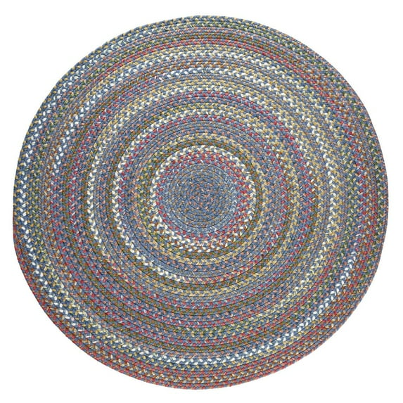 Rhody Rug Country Jewel Sapphire Blue 6' Round