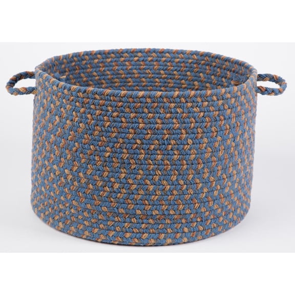 Rhody Rug EL93B018X012 Easy Living Basket Blue Lake