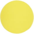 thumbnail image 1 of Rhody Rug  Happy Feet Indoor/ Outdoor Braided Area Rug Yellow 4' Round Polypropylene,Nylon,Synthetic Border Stain Resistant,Antimicrobial 4' Square, 1 of 5