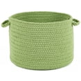 thumbnail image 1 of Rhody Rug Happy Feet Woven Basket by  Green, 1 of 5