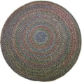 thumbnail image 1 of Rhody Rug Katie KA23 Dk Taupe 6 x 6 Round - Braided Area Rug, Home Decor, Floor Mat or Bedroom Rug - Easy Care, Ideal for High Traffic Areas in Hallway and Living Room - Made in USA, 1 of 5