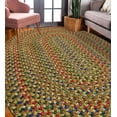 thumbnail image 1 of Rhody Rug Katie KA53 Camel 2 x 3 Oval - Braided Area Rug, Home Decor, Floor Mat or Bedroom Rug - Easy Care, Ideal for High Traffic Areas in Hallway and Living Room - Made in USA, 1 of 2