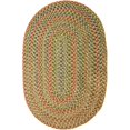 thumbnail image 1 of Rhody Rug KA53 Katie Camel 65% Polypropylene 35% Nylon Space-dyed Multi 3' x 5' Oval, 1 of 2