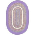 thumbnail image 1 of Rhody Rug KI15R072X072 6 ft. Kids Isle Violet Banded Round Rug, 1 of 2