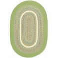 thumbnail image 1 of Rhody Rug KI44R036X060 3 x 5 in. Kids Isle Lime Banded Oval Rug, 1 of 2