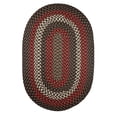 thumbnail image 1 of Rhody Rug Manhattan MA34 Velvet 4 x 6 Oval - Braided Area Rug, Home Decor, Floor Mat or Bedroom Rug - Easy Care, Ideal for High Traffic Areas in Hallway and Living Room - Made in USA, 1 of 2