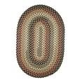 thumbnail image 1 of Rhody Rug Mayflower MF63 Forest Green 3 x 5 Oval - Braided Area Rug, Home Decor, Floor Mat or Bedroom Rug - Easy Care, Ideal for High Traffic Areas in Hallway and Living Room - Made in USA, 1 of 2