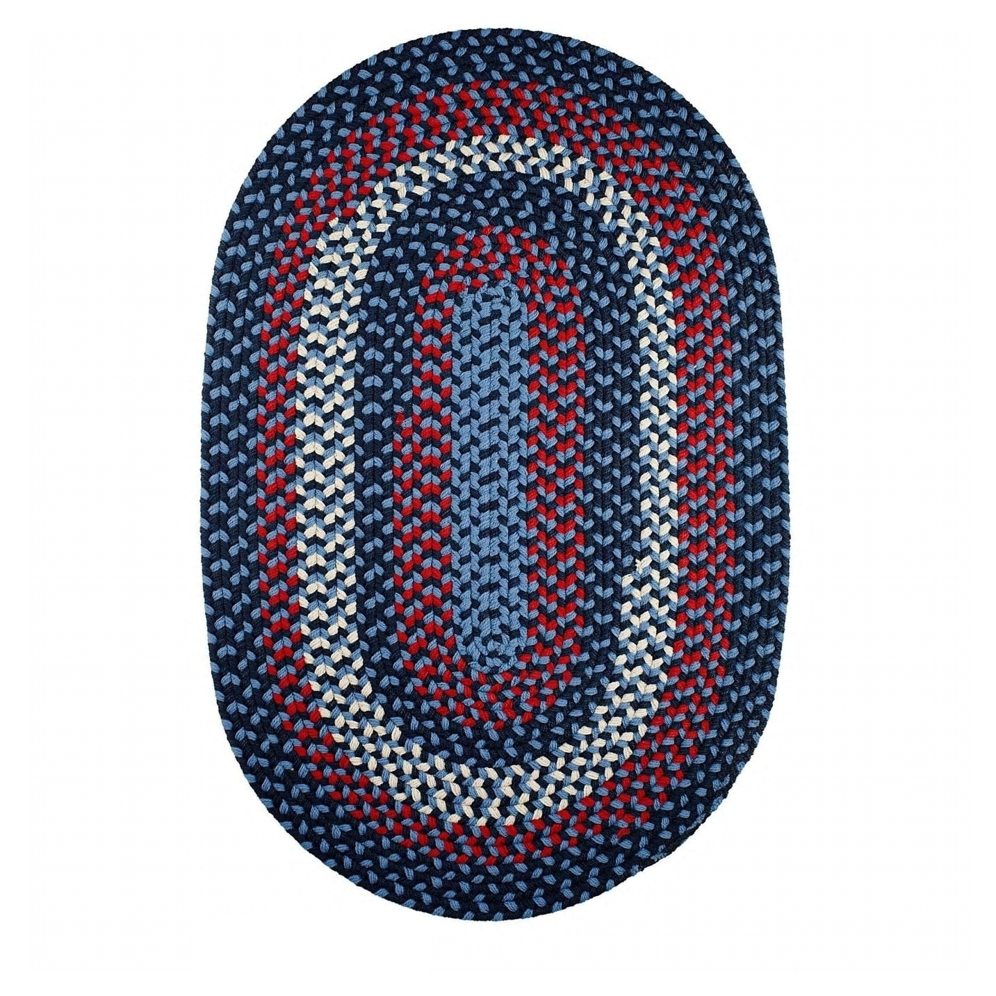 Rhody Rug Mission Hill Indoor/Outdoor Braided Area Rug High Traffic ...