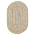 thumbnail image 1 of Rhody Rug PT03R024X096 2 x 8 in. Playtime Sand Beige & Multicolor Oval Rug, 1 of 2