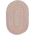 thumbnail image 1 of Rhody Rug PT08R024X096 2 x 8 in. Playtime Pink & Multicolor Oval Rug, 1 of 2