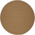thumbnail image 1 of Rhody Rug S006R072X072 Solid 6' Round Rug Camel, 1 of 2