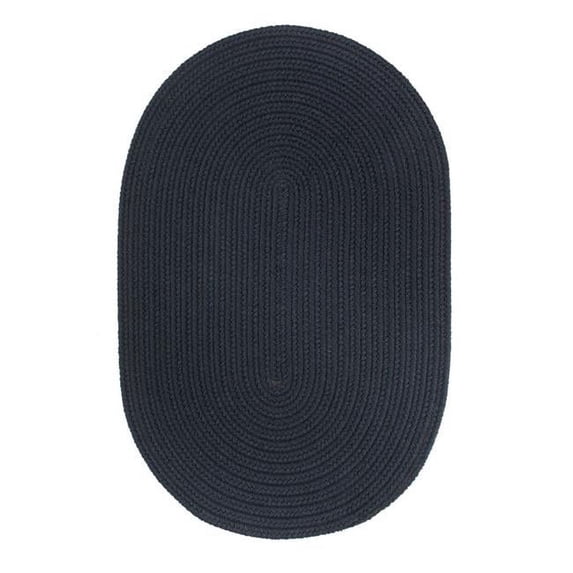 Rhody Rug S012R036X060 Solid 3x5 Rug Navy