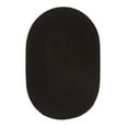 thumbnail image 1 of Rhody Rug S016R036X060 Solid 3x5 Rug Black, 1 of 2