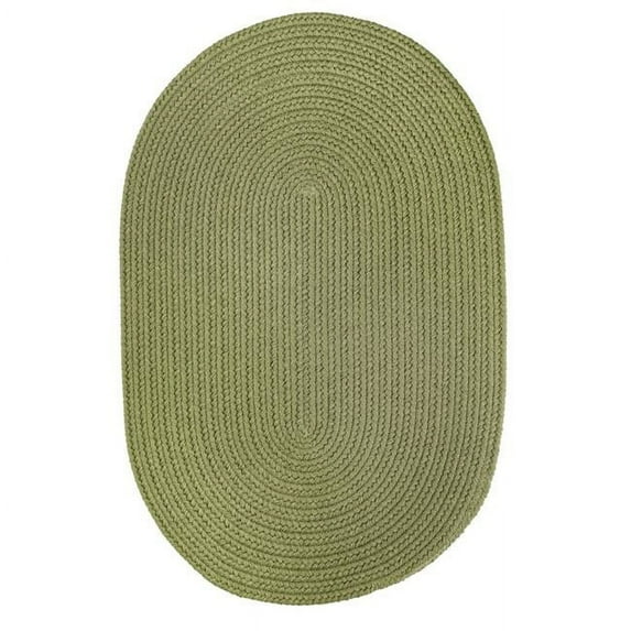 Rhody Rug S017R048X072 Solid 4x6 Rug Olive