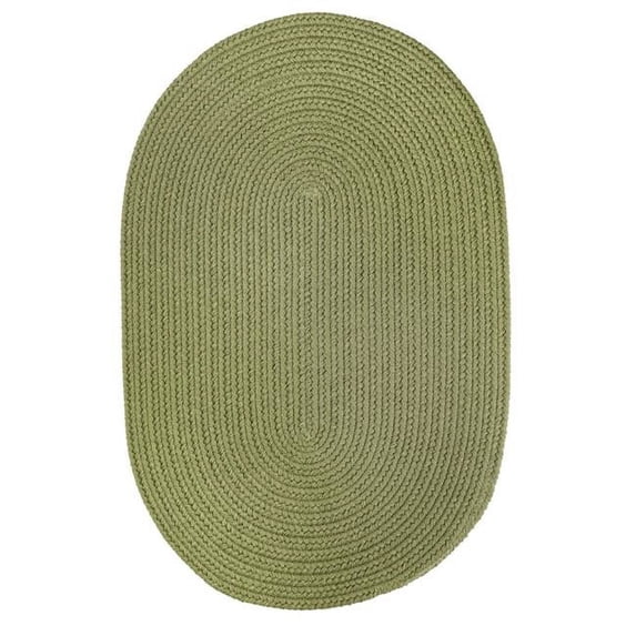 Rhody Rug S017R084X108 Solid 7x9 Rug Olive