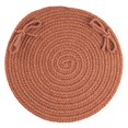 thumbnail image 1 of Rhody Rug WearEver Almond Poly 15" Chair Pad, 1 of 2