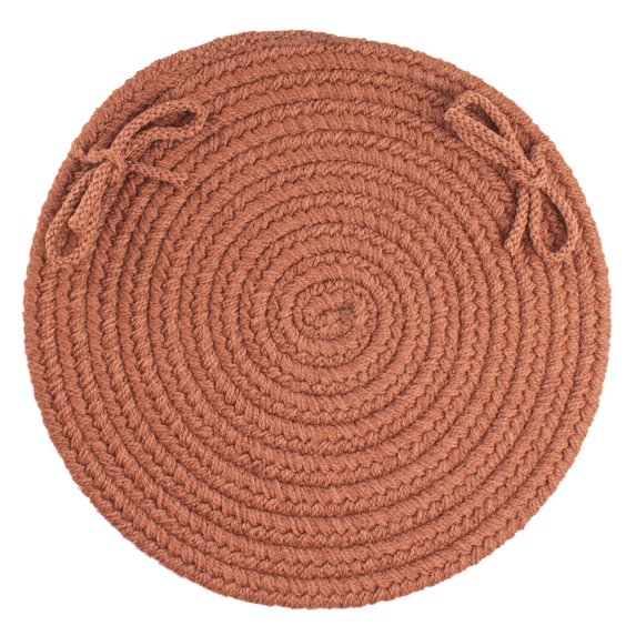 Rhody Rug WearEver Almond Poly 15" Chair Pad