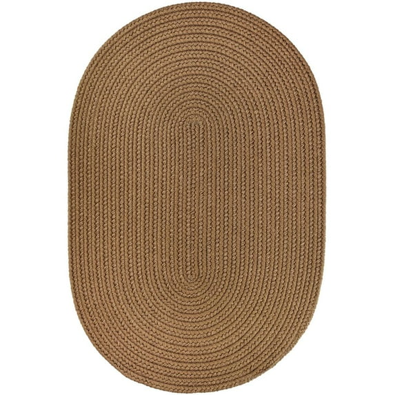 Rhody Rug S025R120X156 Solid 10x13 Rug Lt. Brown